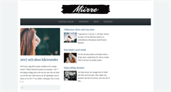 Desktop Screenshot of miirre.se