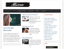 Tablet Screenshot of miirre.se